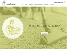Tablet Screenshot of comforthome.be